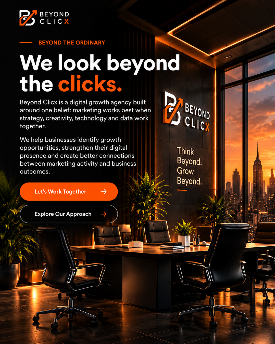 beyond the clicks premium agency office